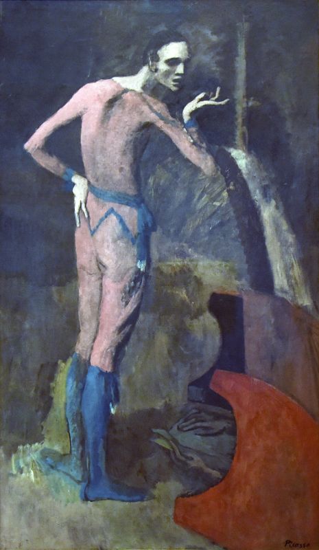 Pablo Picasso 1904-5 The Actor - New York Metropolitan Museum Of Art